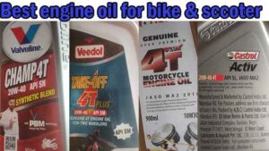 Best engine oil for motorcycle in scooter